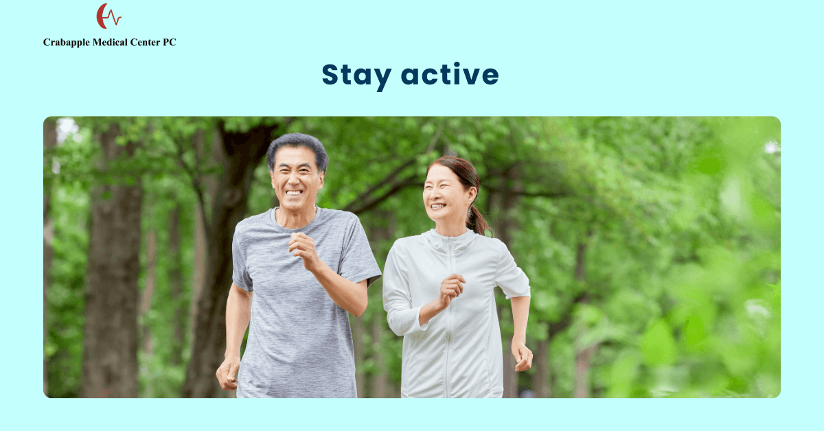 stay active
